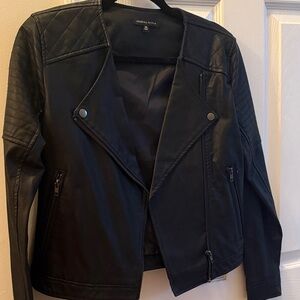 Kendall & Kylie Black Leather Jacket